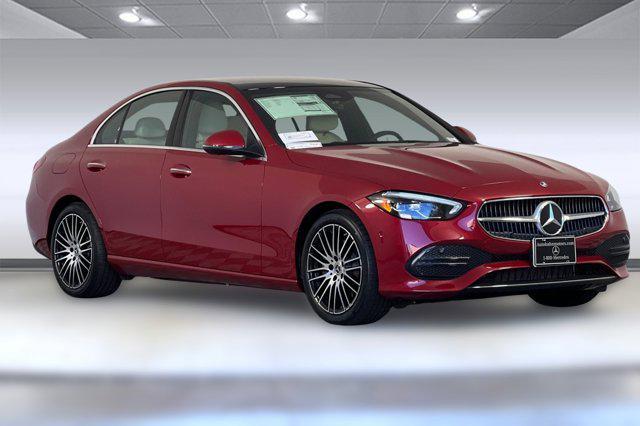 new 2025 Mercedes-Benz C-Class car, priced at $53,405