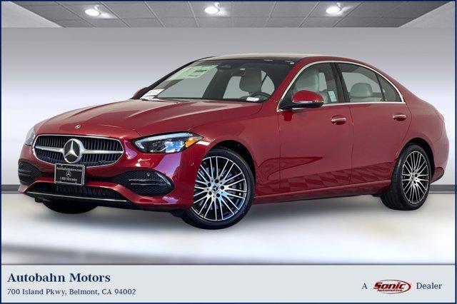new 2025 Mercedes-Benz C-Class car, priced at $53,405