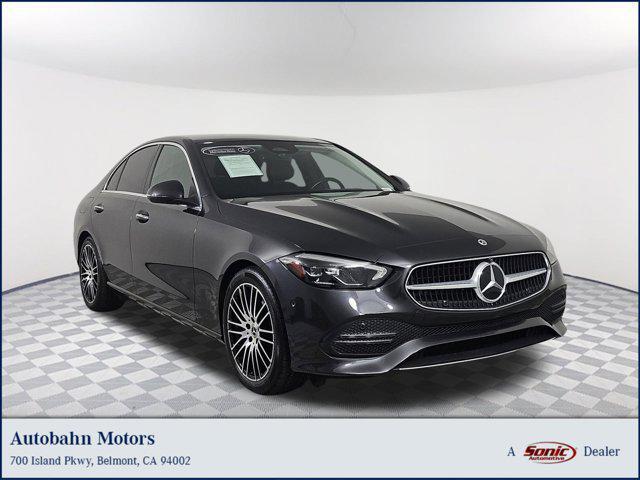 used 2022 Mercedes-Benz C-Class car, priced at $30,996