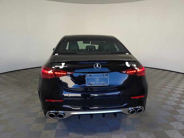 new 2025 Mercedes-Benz AMG C 43 car, priced at $66,305
