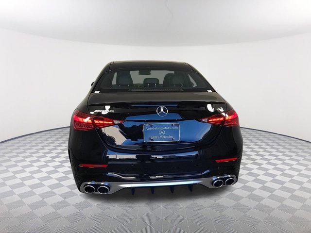 new 2025 Mercedes-Benz AMG C 43 car, priced at $66,305