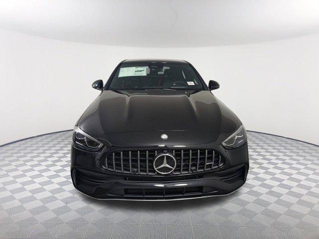 new 2025 Mercedes-Benz AMG C 43 car, priced at $66,305