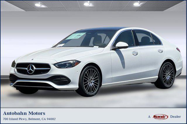 new 2025 Mercedes-Benz C-Class car, priced at $55,845