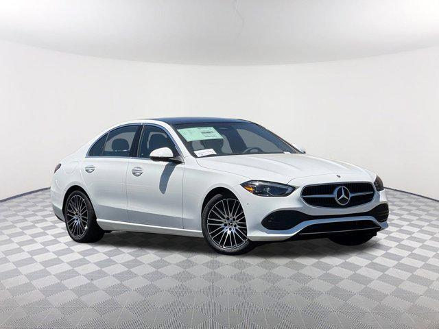 new 2025 Mercedes-Benz C-Class car, priced at $55,845