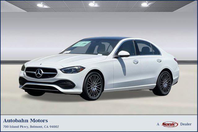 new 2025 Mercedes-Benz C-Class car, priced at $55,845