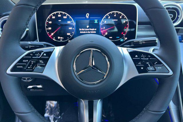 new 2025 Mercedes-Benz C-Class car, priced at $52,335