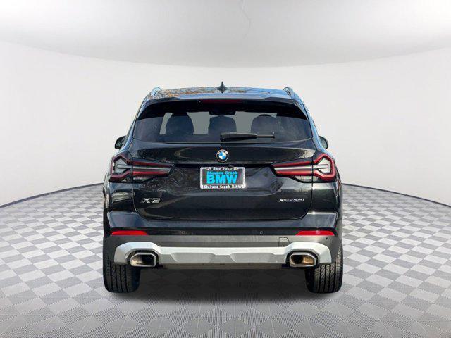 used 2022 BMW X3 car, priced at $31,396