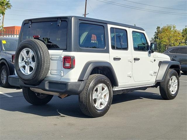 used 2020 Jeep Wrangler Unlimited car, priced at $25,704