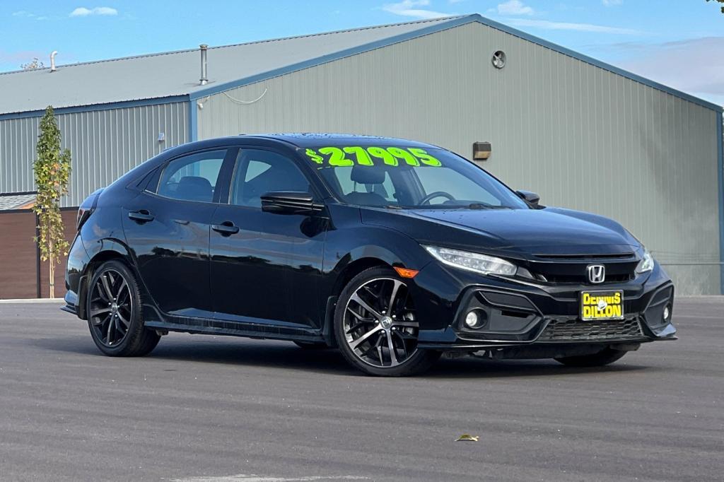 used 2021 Honda Civic car, priced at $27,995