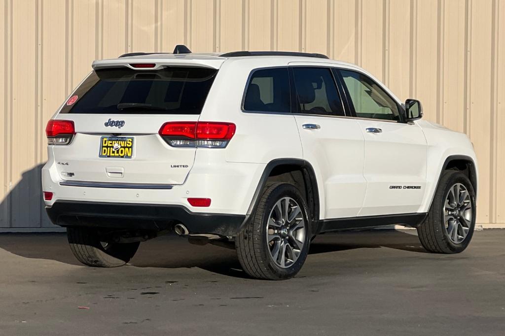 used 2018 Jeep Grand Cherokee car, priced at $17,500