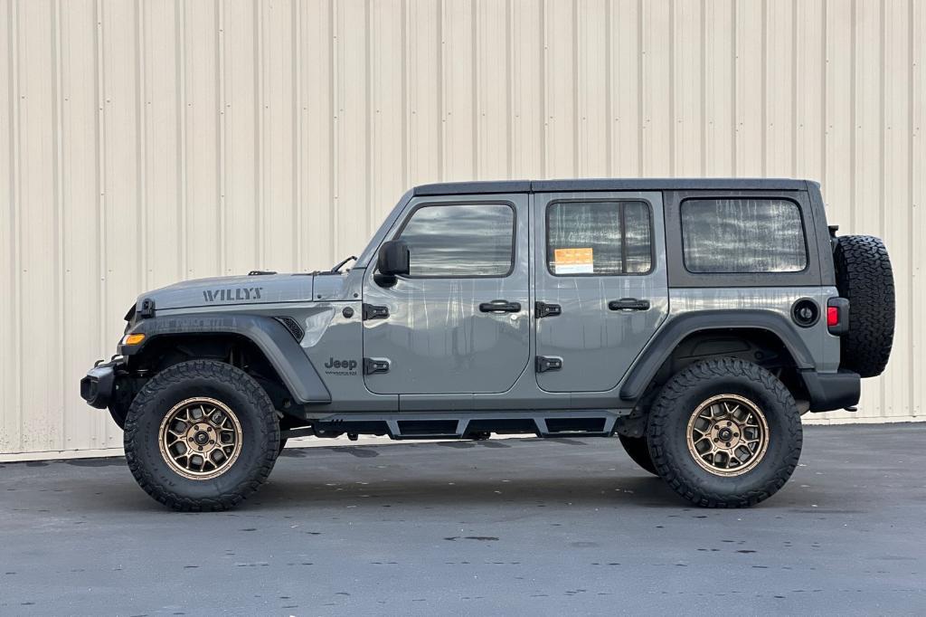 used 2022 Jeep Wrangler Unlimited car, priced at $36,500