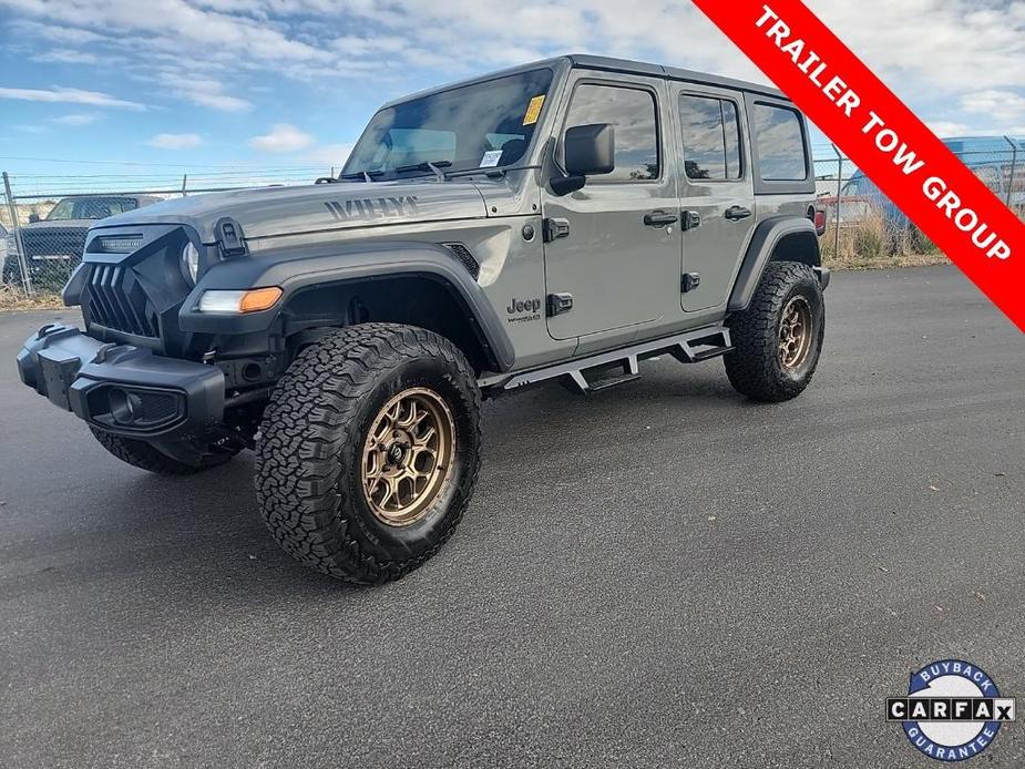 used 2022 Jeep Wrangler Unlimited car, priced at $37,000