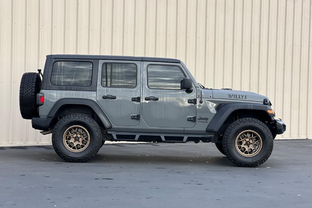 used 2022 Jeep Wrangler Unlimited car, priced at $36,500