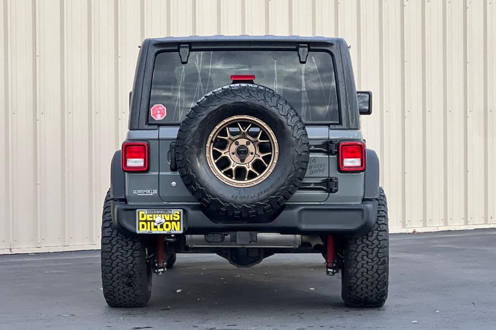 used 2022 Jeep Wrangler Unlimited car, priced at $36,500