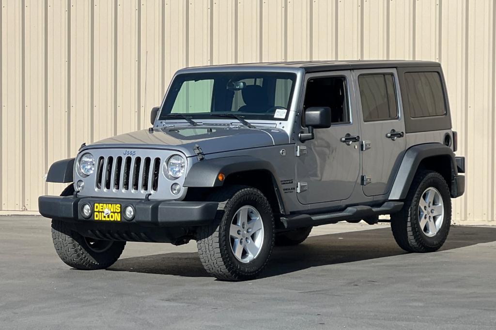 used 2017 Jeep Wrangler Unlimited car, priced at $23,000