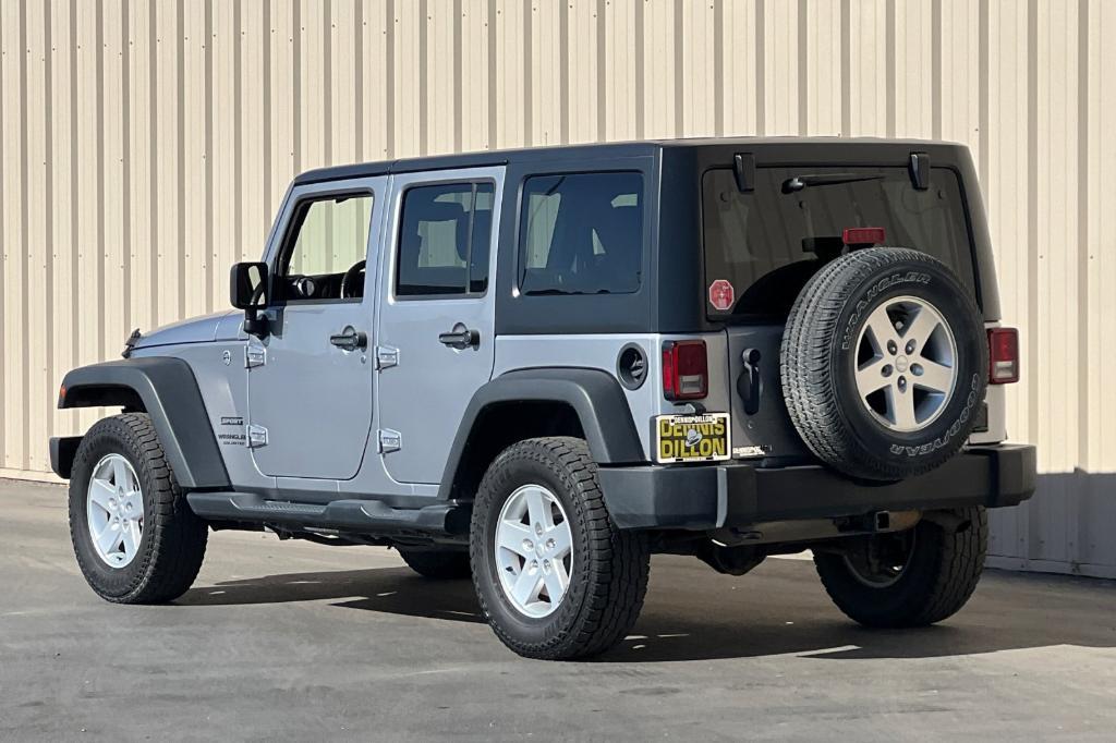 used 2017 Jeep Wrangler Unlimited car, priced at $23,000