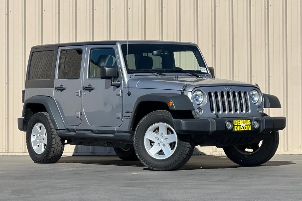 used 2017 Jeep Wrangler Unlimited car, priced at $23,000