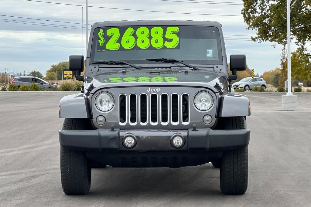 used 2018 Jeep Wrangler JK Unlimited car, priced at $26,886