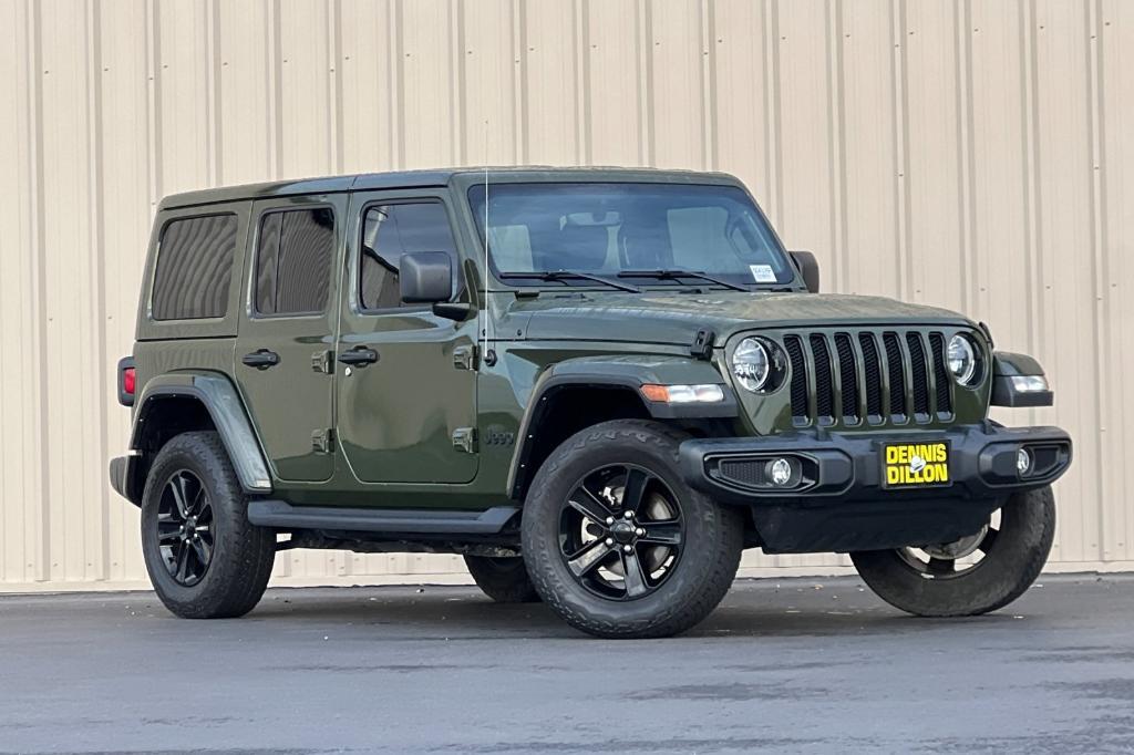 used 2021 Jeep Wrangler Unlimited car, priced at $36,500