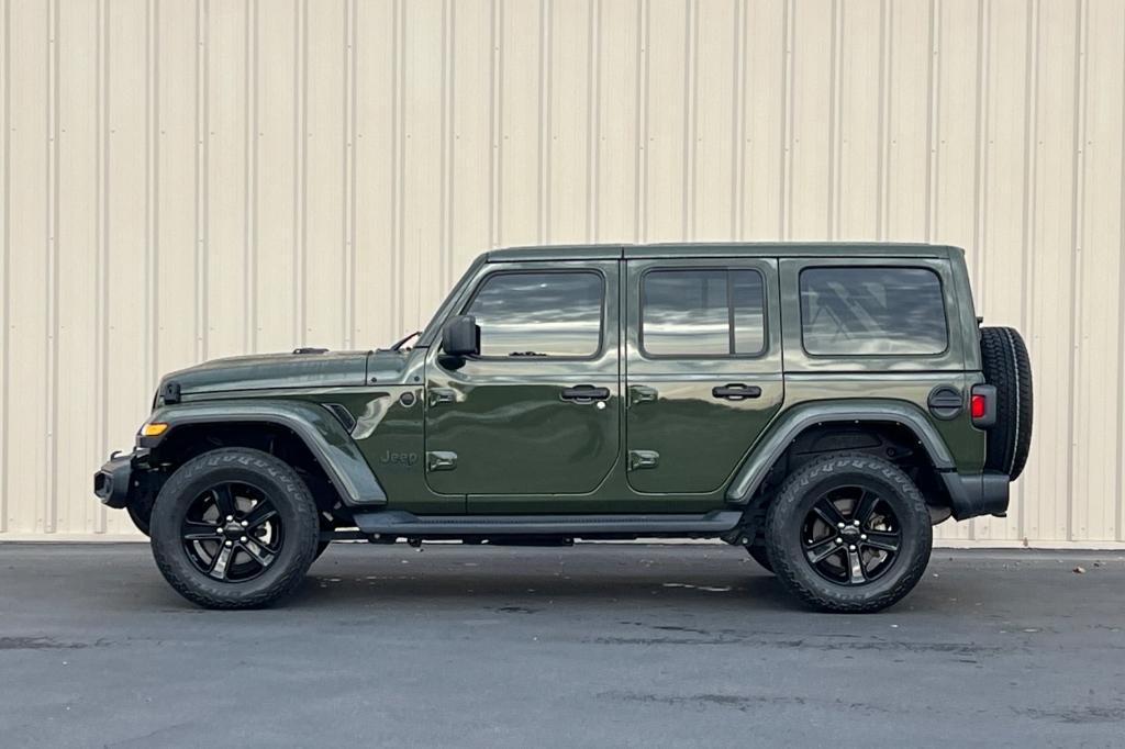 used 2021 Jeep Wrangler Unlimited car, priced at $36,500