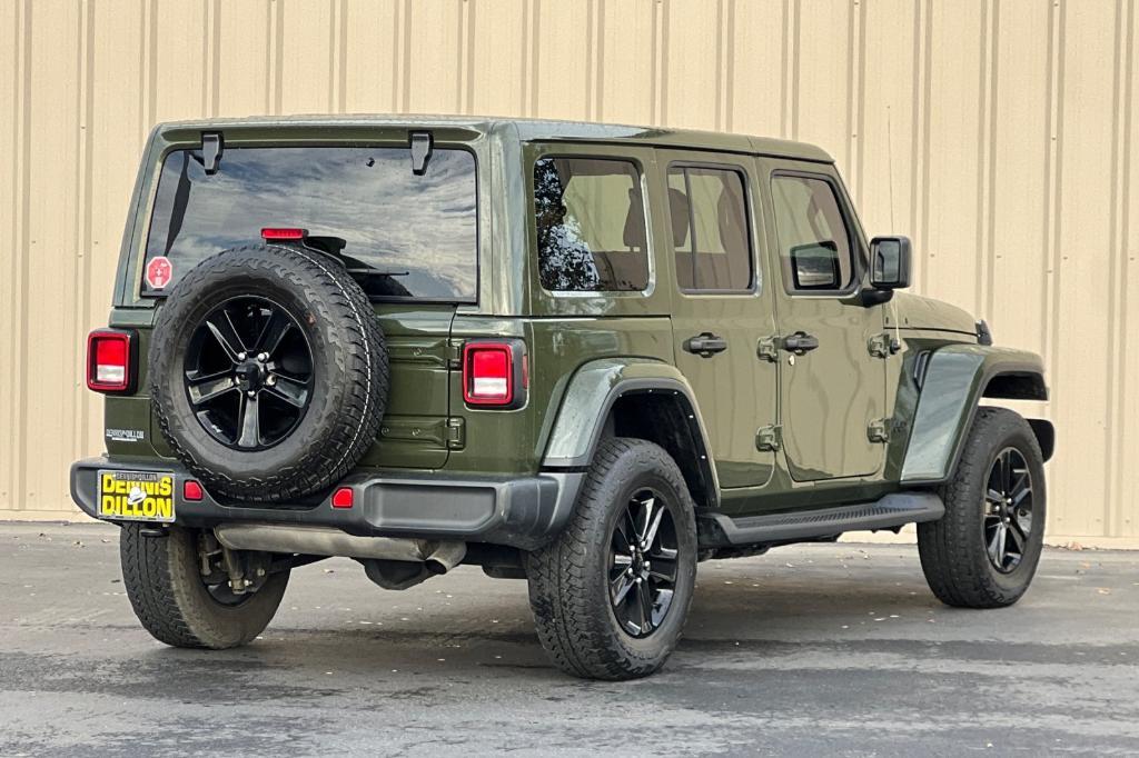 used 2021 Jeep Wrangler Unlimited car, priced at $36,500