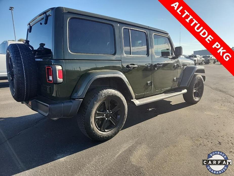 used 2021 Jeep Wrangler Unlimited car, priced at $36,000