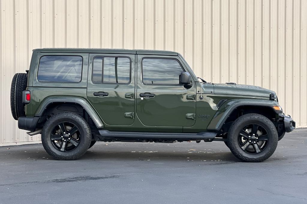 used 2021 Jeep Wrangler Unlimited car, priced at $36,500