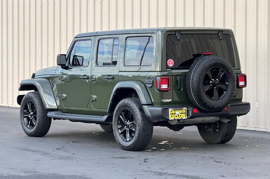 used 2021 Jeep Wrangler Unlimited car, priced at $36,500