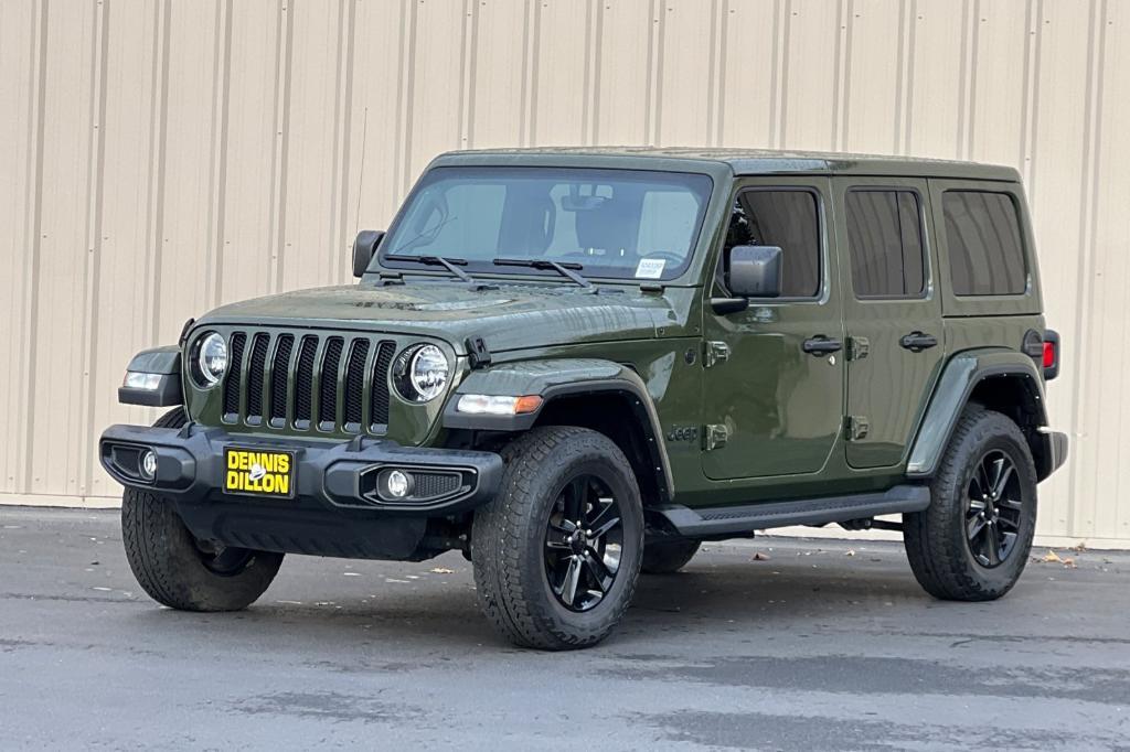 used 2021 Jeep Wrangler Unlimited car, priced at $36,500