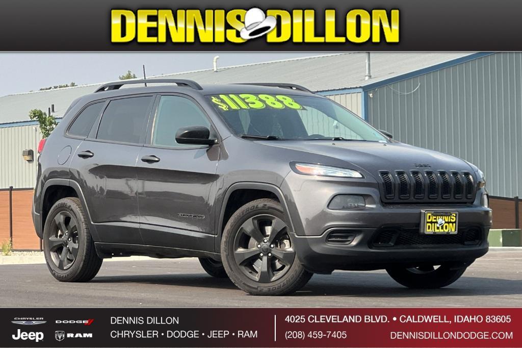 used 2017 Jeep Cherokee car, priced at $11,338