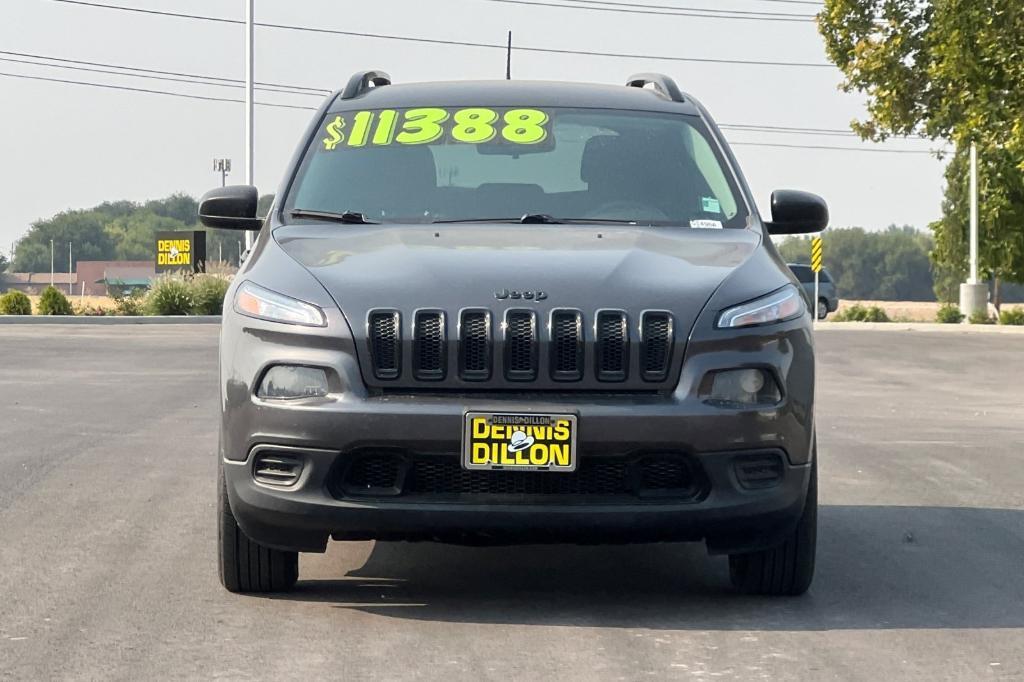 used 2017 Jeep Cherokee car, priced at $11,338