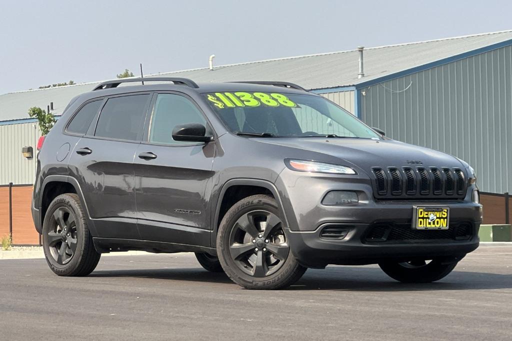 used 2017 Jeep Cherokee car, priced at $11,338