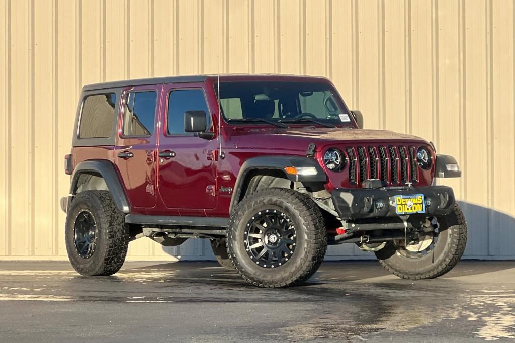 used 2021 Jeep Wrangler Unlimited car, priced at $32,000