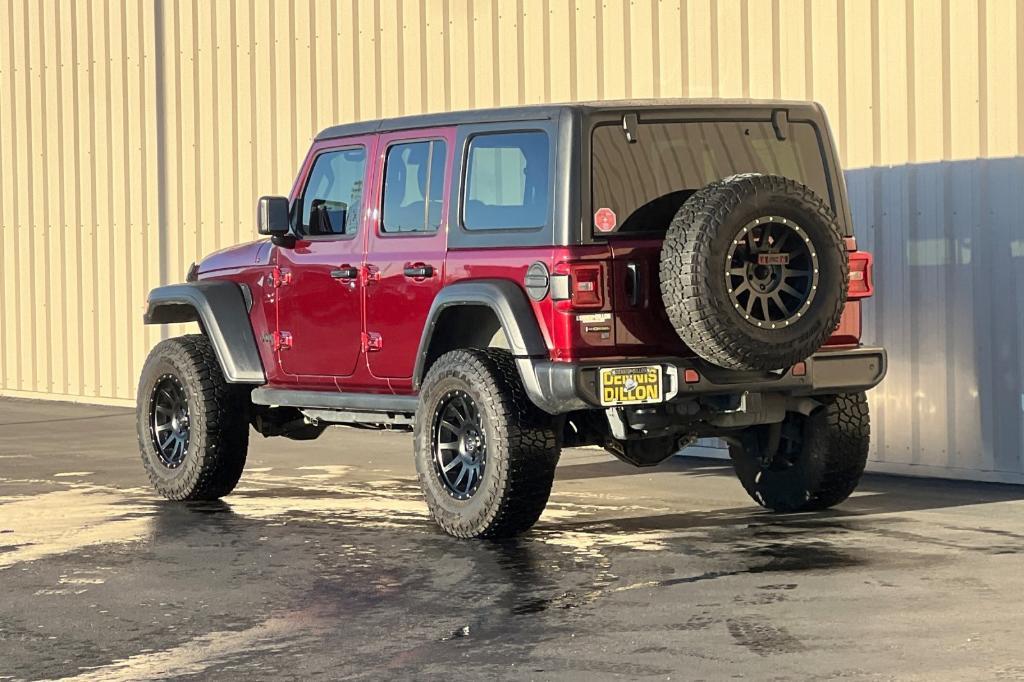 used 2021 Jeep Wrangler Unlimited car, priced at $32,000