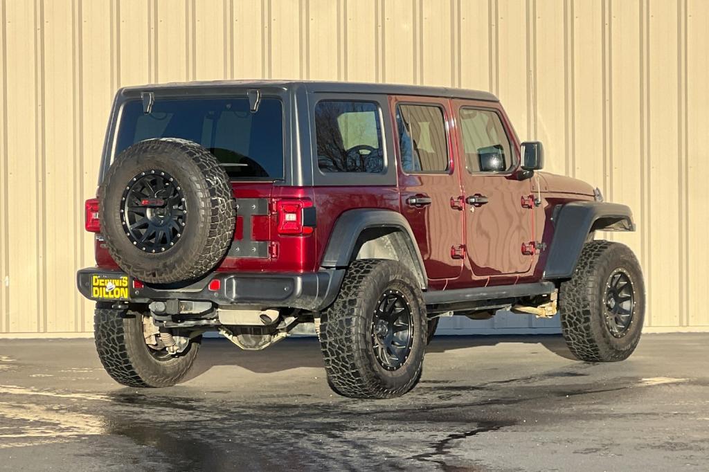 used 2021 Jeep Wrangler Unlimited car, priced at $32,000