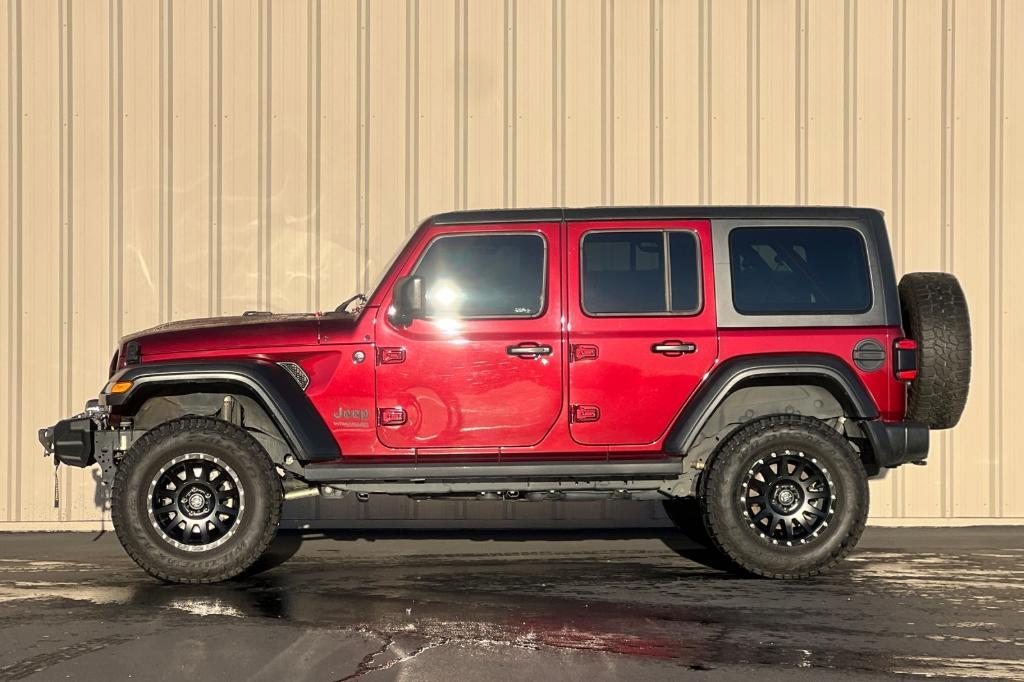 used 2021 Jeep Wrangler Unlimited car, priced at $32,000