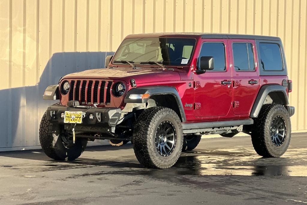 used 2021 Jeep Wrangler Unlimited car, priced at $32,000