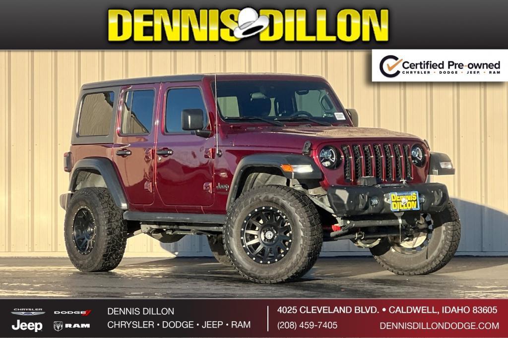 used 2021 Jeep Wrangler Unlimited car, priced at $32,000