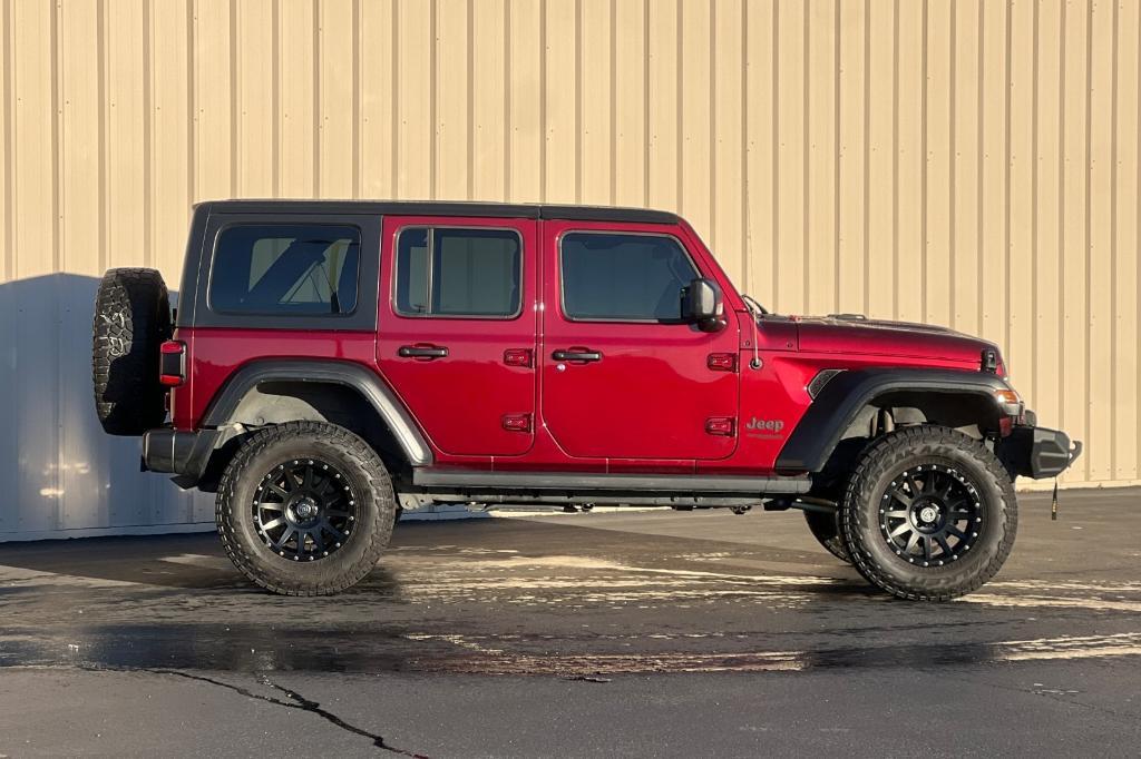 used 2021 Jeep Wrangler Unlimited car, priced at $32,000