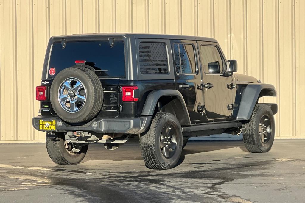 used 2020 Jeep Wrangler Unlimited car, priced at $32,000