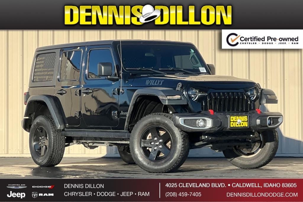 used 2020 Jeep Wrangler Unlimited car, priced at $32,000