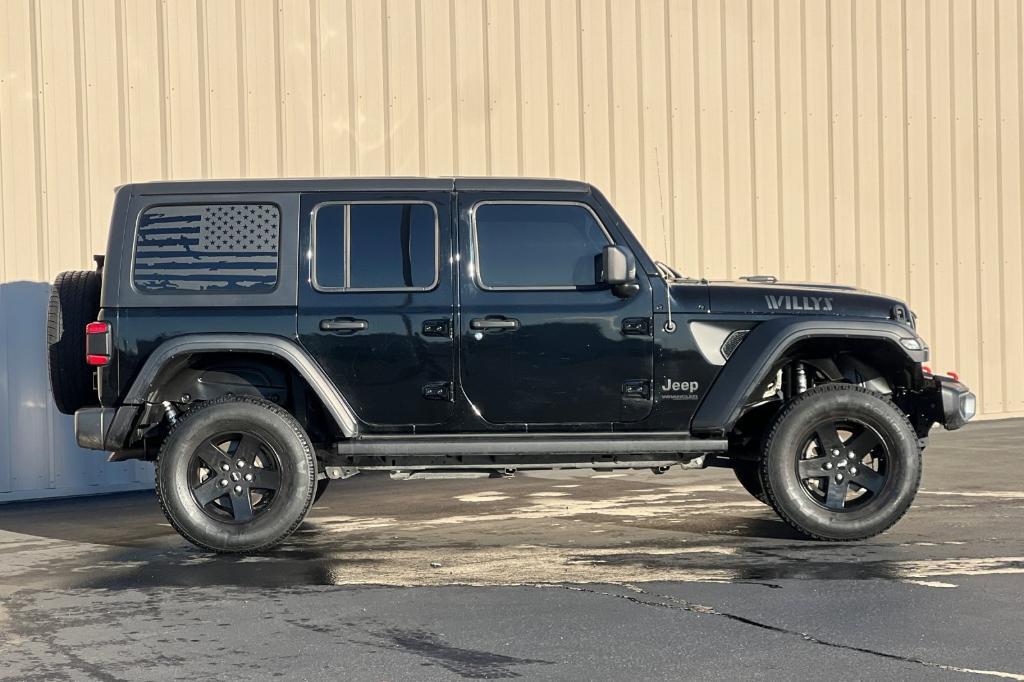 used 2020 Jeep Wrangler Unlimited car, priced at $32,000