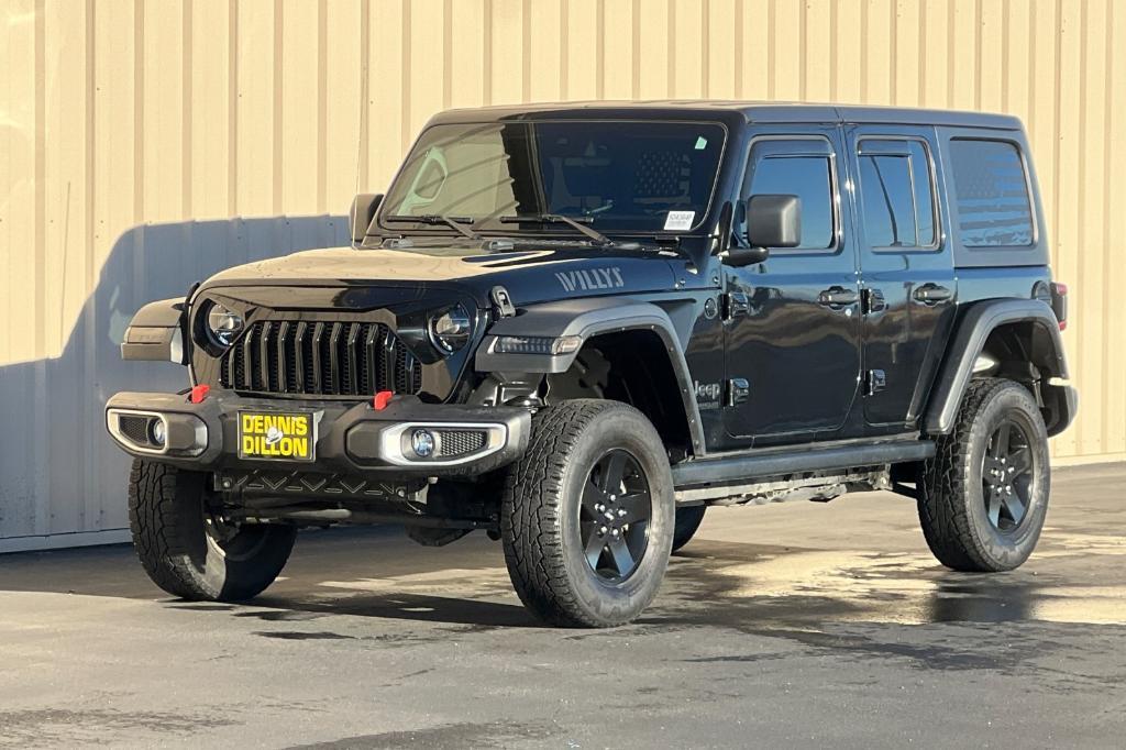 used 2020 Jeep Wrangler Unlimited car, priced at $32,000