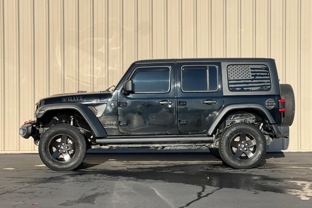 used 2020 Jeep Wrangler Unlimited car, priced at $32,000