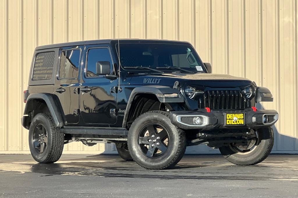 used 2020 Jeep Wrangler Unlimited car, priced at $32,000