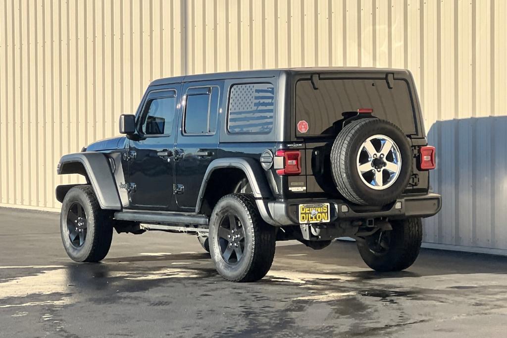 used 2020 Jeep Wrangler Unlimited car, priced at $32,000