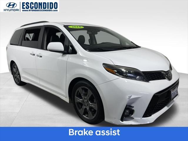 used 2018 Toyota Sienna car, priced at $25,595