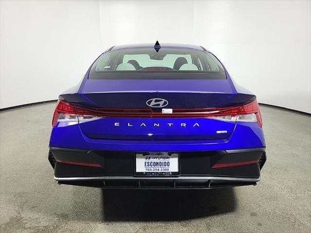 new 2025 Hyundai Elantra car, priced at $29,847