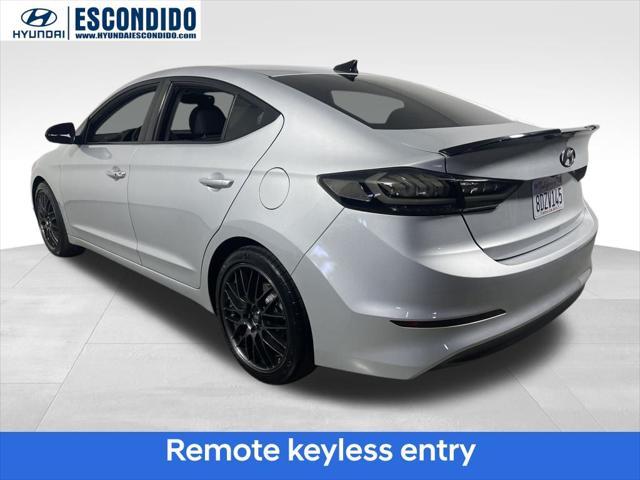 used 2018 Hyundai Elantra car, priced at $13,495