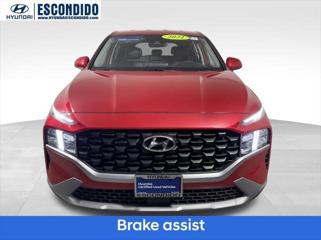 used 2021 Hyundai Santa Fe car, priced at $21,997